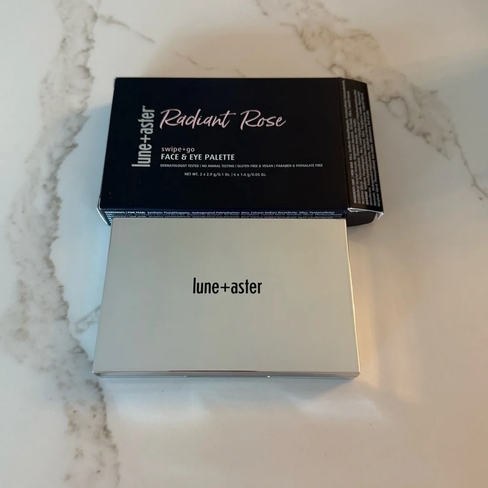 Lune and Aster Radiant Rose‎ Face & Eye Palette, NWT